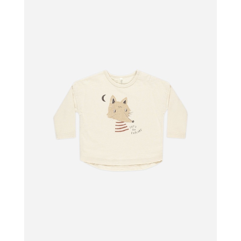 Long Sleeve Tee || Coyote|Color|0-3M|3-6M|6-12M|12-18M|18-24M|2-3Y|4-5Y|6-7Y|8-9Y|10-12Y