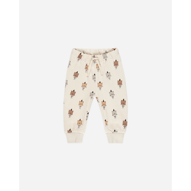 Relaxed Fleece Sweatpant || Cats