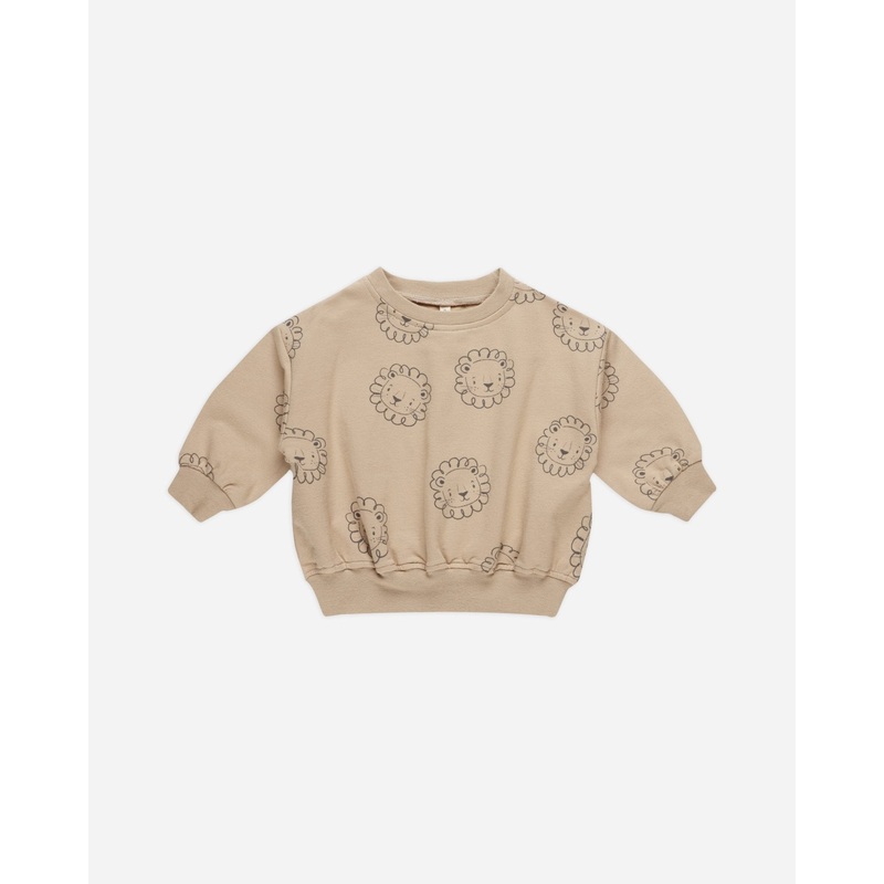 Relaxed Fleece Sweatshirt || Lions
