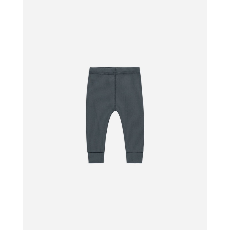 Ribbed Legging || Indigo|Color|0-3M|3-6M|6-12M|12-18M|18-24M|2-3Y|4-5Y|NB