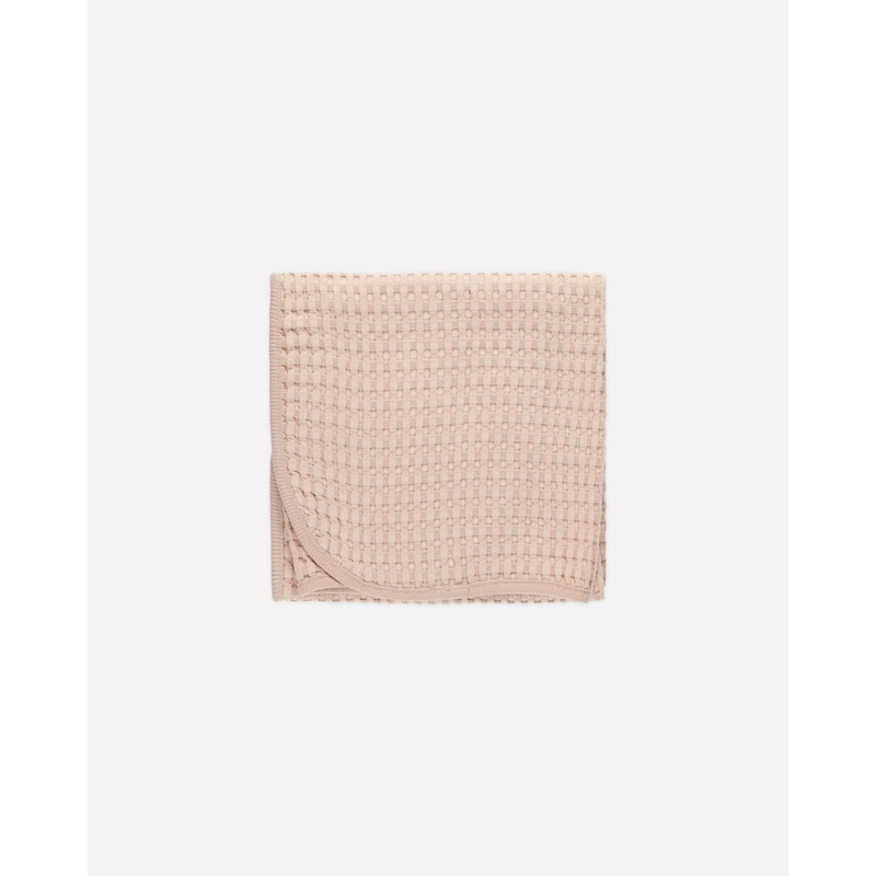 Waffle Baby Blanket || Shell|Color|OS