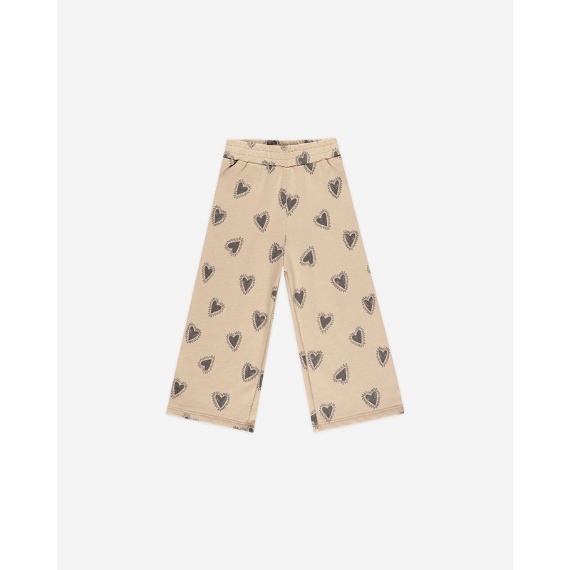 Wide Leg Pant || Hearts|Color|2-3Y|4-5Y|6-7Y|8-9Y|10-12Y