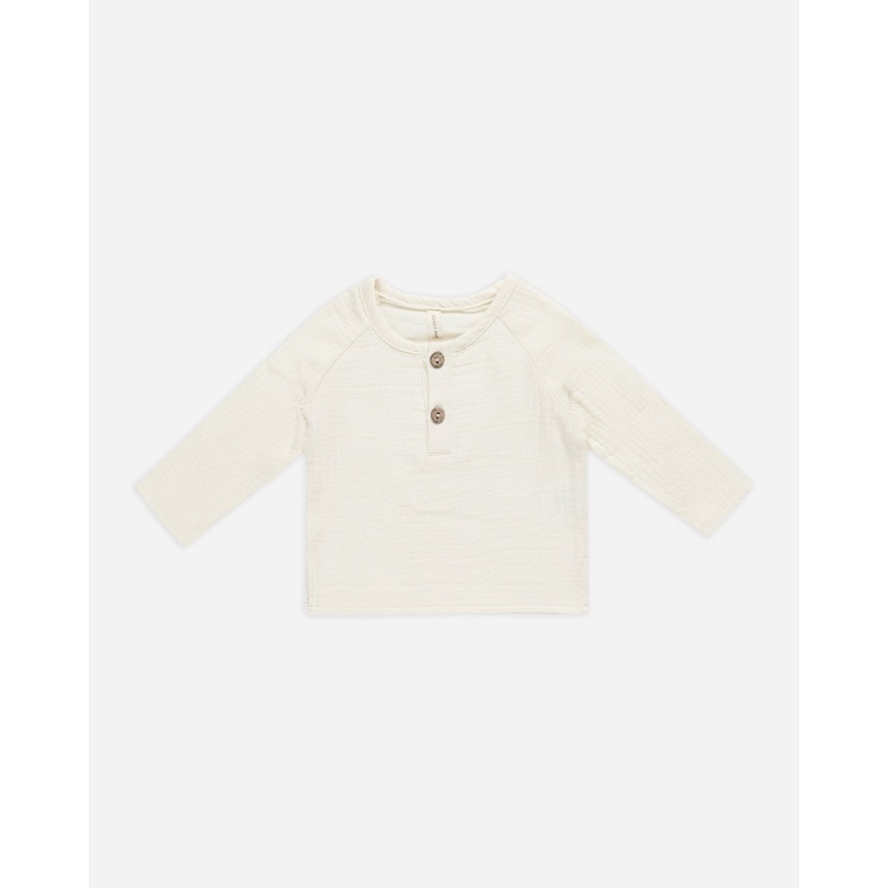 Zion Shirt || Ivory|Color|0-3M|3-6M|6-12M|12-18M|18-24M|2-3Y|4-5Y
