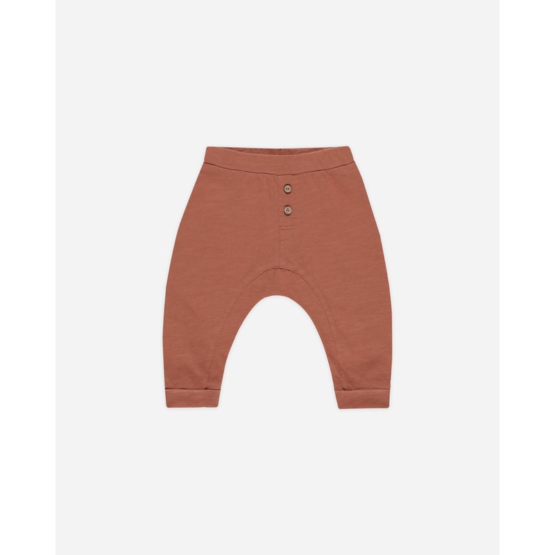 Baby Cru Pant || Poppy|0-3M|3-6M|6-12M|12-18M|18-24M|2-3Y
