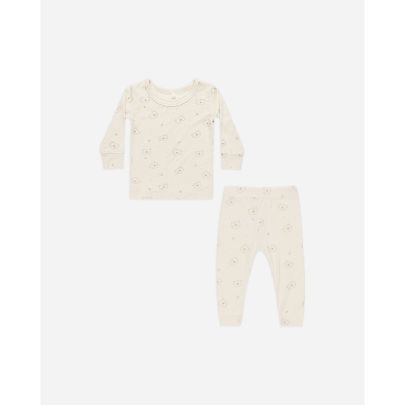 Bamboo Pajama Set || Bears|Color|0-3M|3-6M|6-12M|12-18M|18-24M|2-3Y|4-5Y