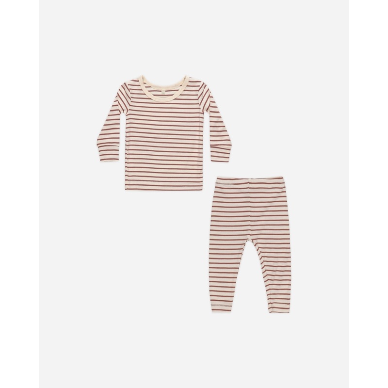Bamboo Pajama Set || Candy Stripe