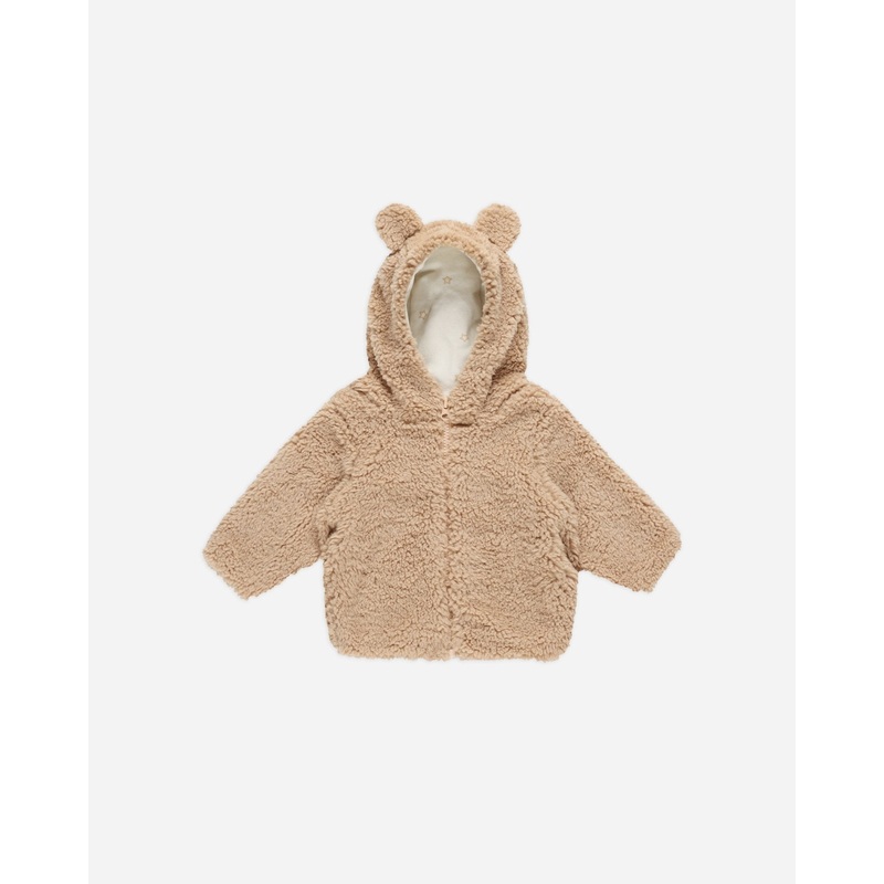 Bear Jacket || Beige|Color|0-3M|3-6M|6-12M|12-18M|18-24M|2-3Y|4-5Y