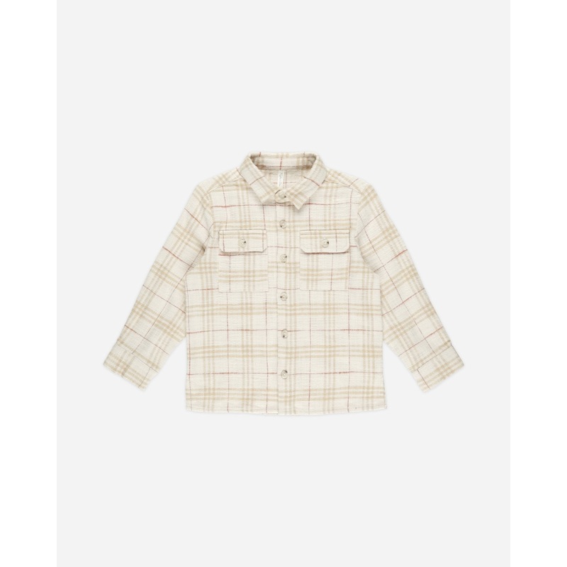 Collared Long Sleeve Shirt || Vintage Plaid