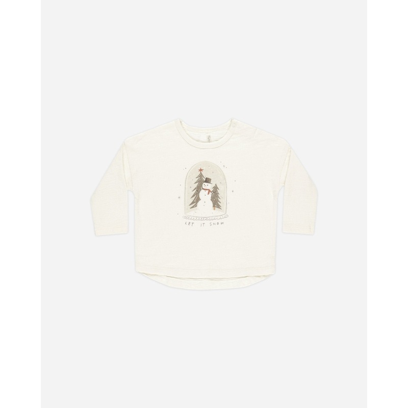 Long Sleeve Tee || Let It Snow