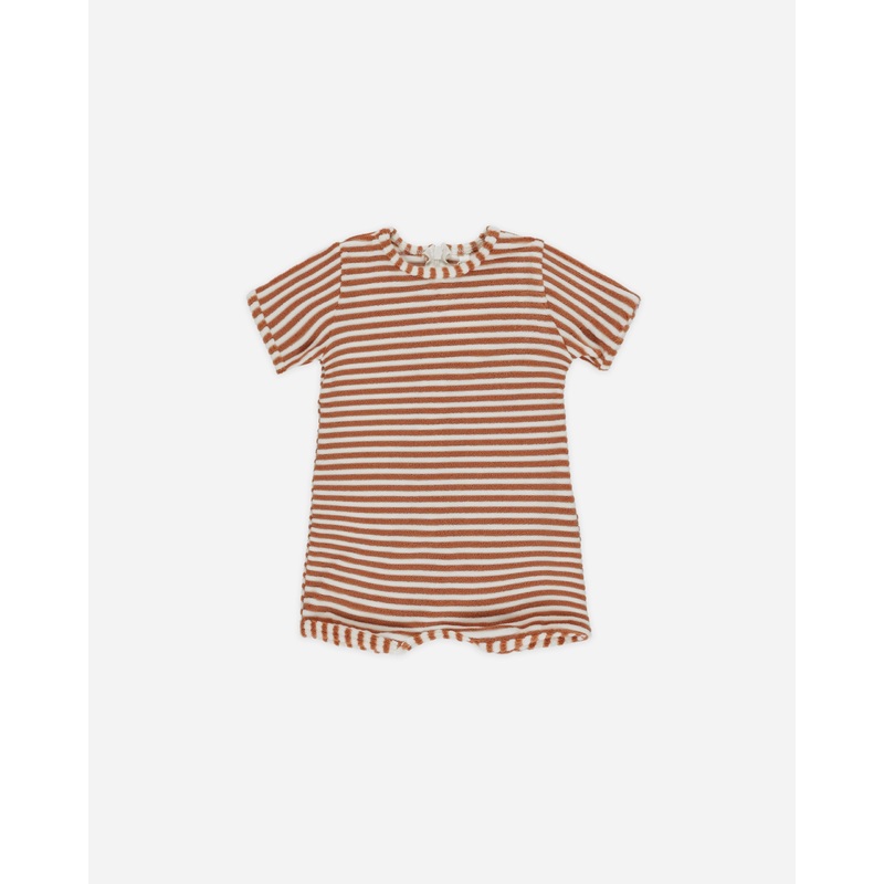 Shorty One-Piece || Poppy Stripe
