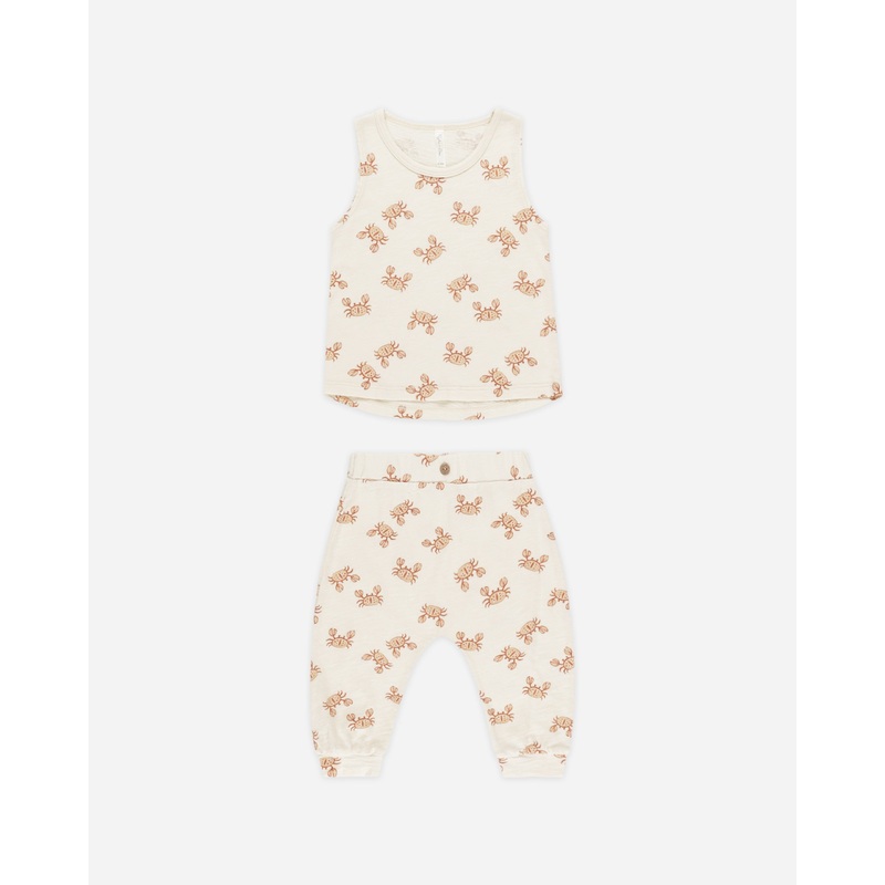 Tank + Slouch Pant Set || Crabs