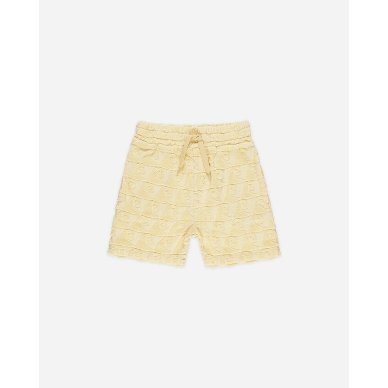 Terry Boys Short || Waves|3-6M|6-12M|12-18M|18-24M|2-3Y|4-5Y|6-7Y|8-9Y