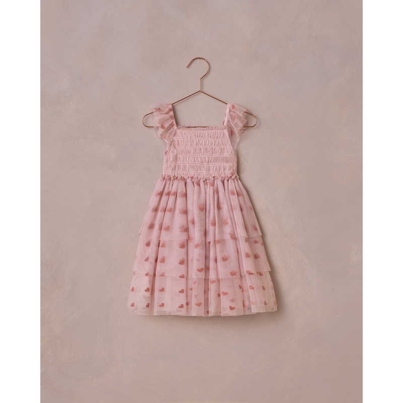 Valentina Dress | Bubblegum Hearts