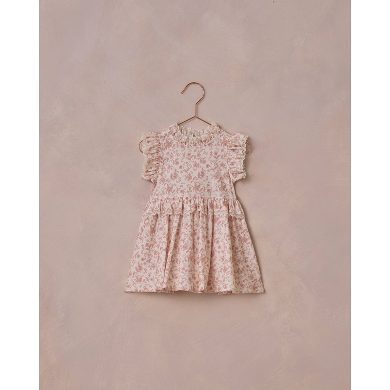 Alice Dress | Pink Toile|Color|12M|18M|2Y|4Y|6Y|8Y|10Y