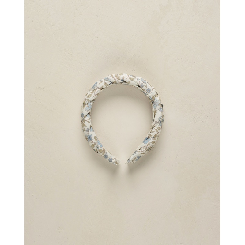 Braided Headband || Blue Garden