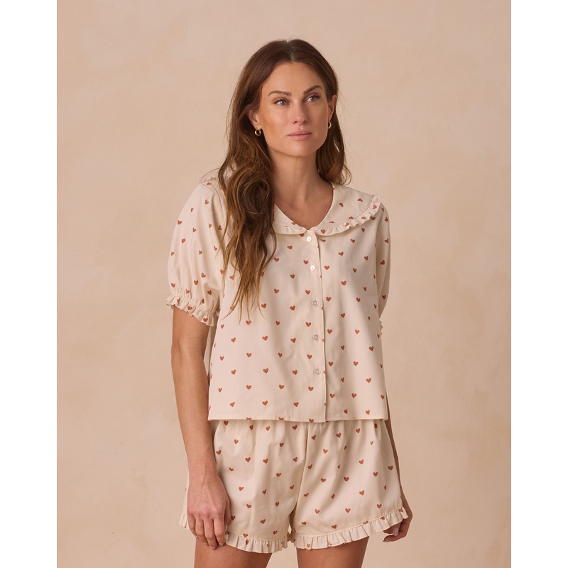 Delilah Pajama Set | Hearts|XS|S|M|L|XL
