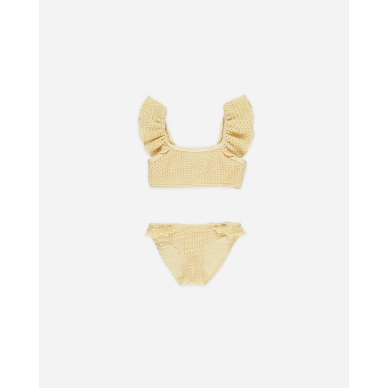 Hanalei Bikini || Yellow Crochet