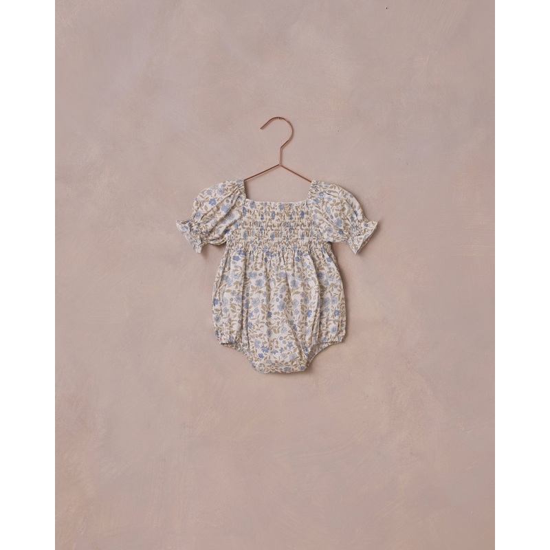 Hazel Romper | Blue Garden|Color|3M|6M|12M|18M
