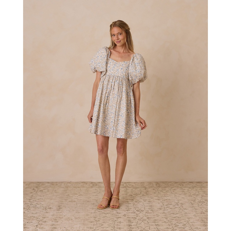 Isabella Dress | Blue Garden|Color|XS|S|M|L|XL