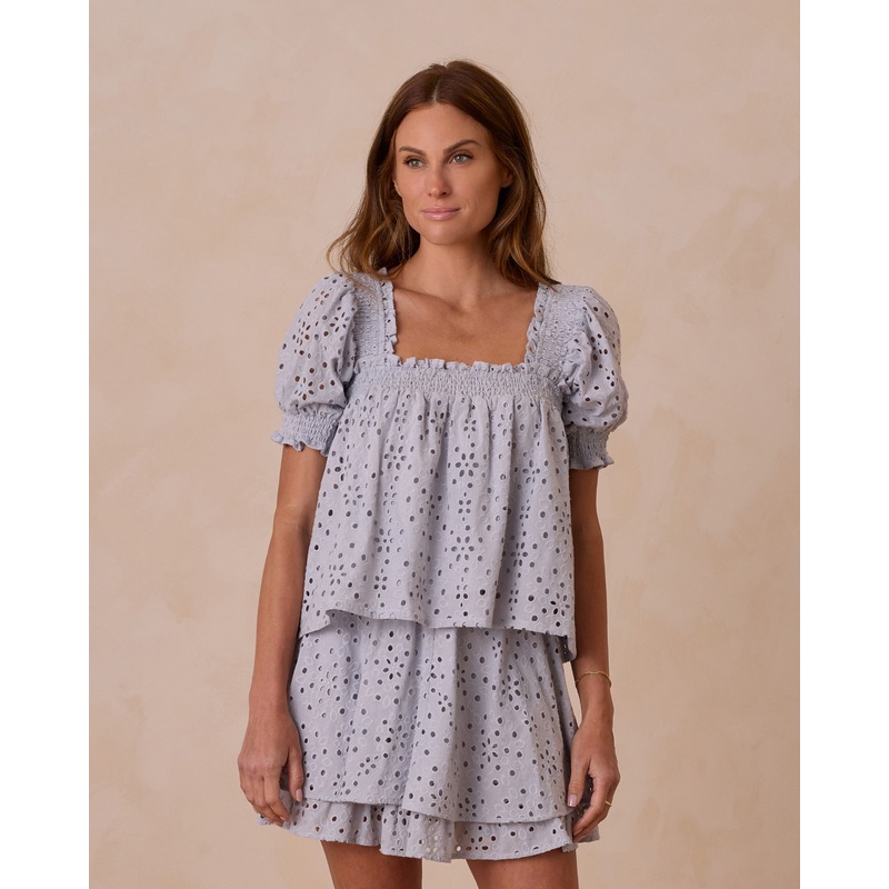 Milan Blouse | Light Blue|XS|S|M|L|XL
