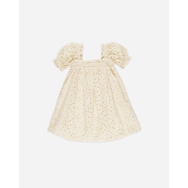 Milan Dress || Natural*|2-3Y|4-5Y|6-7Y|8-9Y