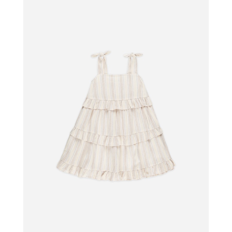 Ruffle Swing Dress | Summer Stripe
