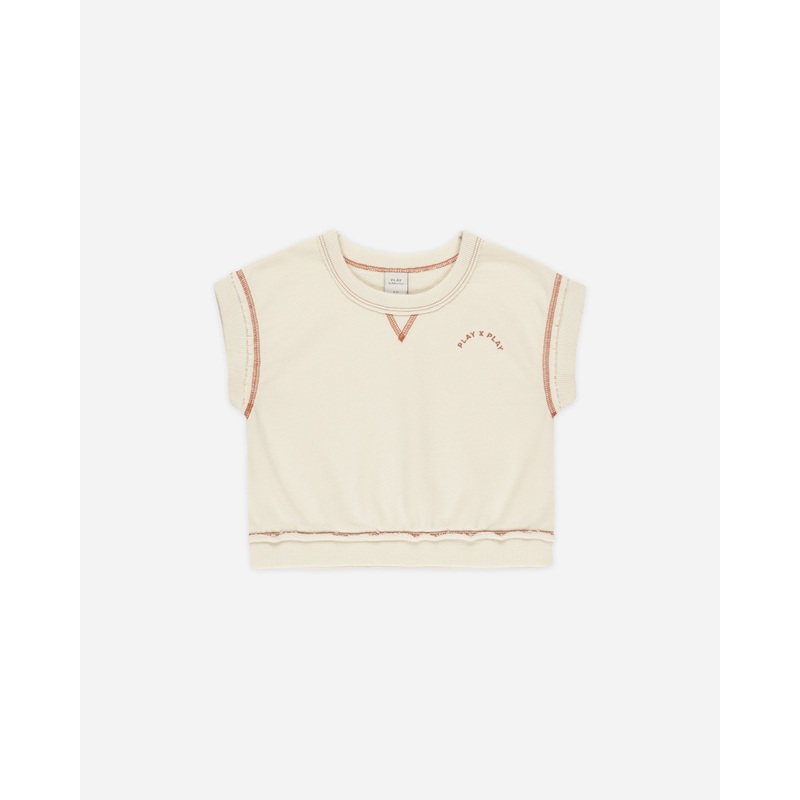 Victory Pullover || Natural|2-3Y|4-5Y|6-7Y|8-9Y|10-12Y|12-14Y