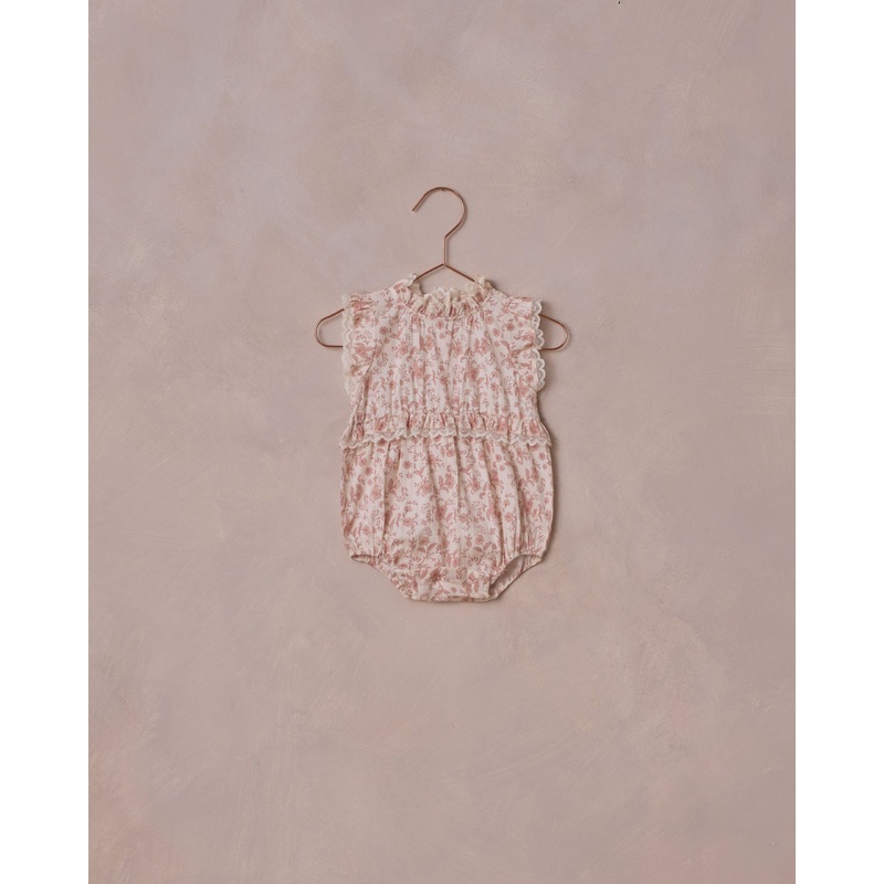 Alice Romper | Pink Toile|Color|3M|6M|12M|18M