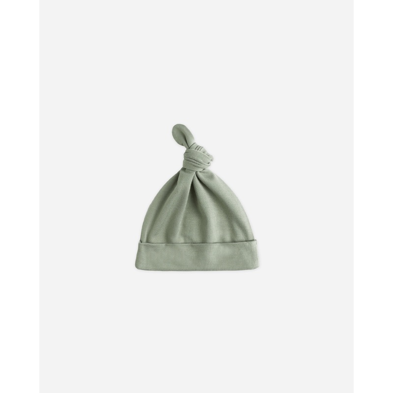 Bamboo Knotted Baby Hat || Fern