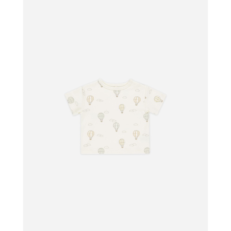 -Boxy Tee || Hot Air Balloons-