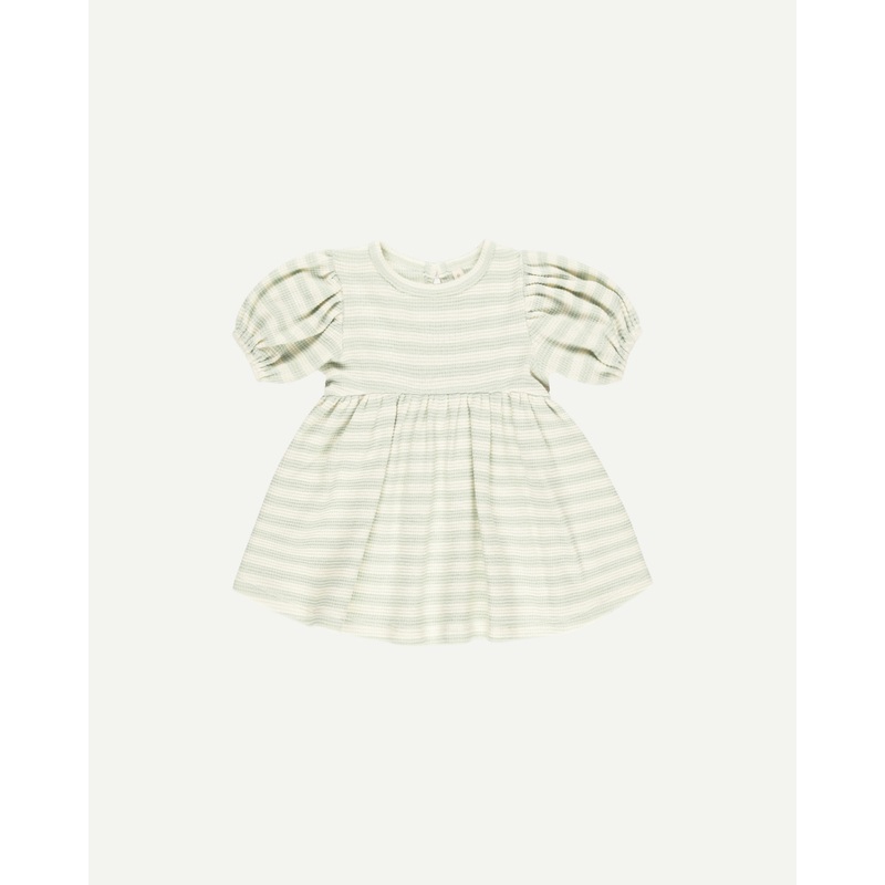 -Darla Dress || Mint Stripe-|Color|0-3M|3-6M|6-12M|12-18M|18-24M|2-3Y|4-5Y