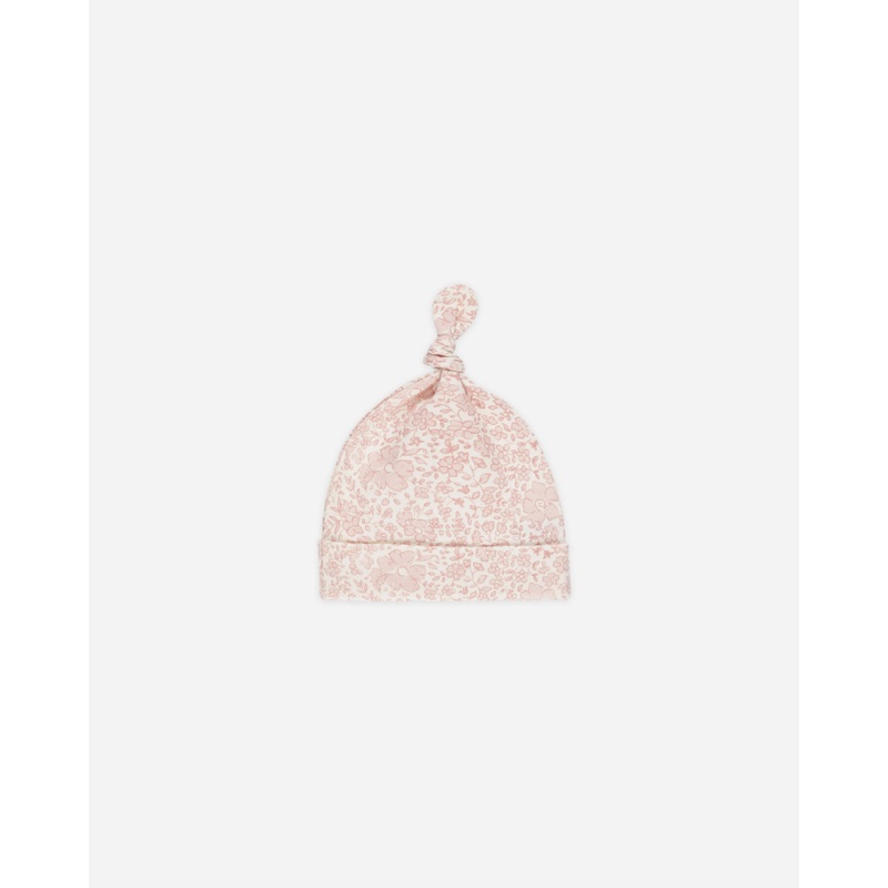 -Knotted Baby Hat || Pink Blossom-