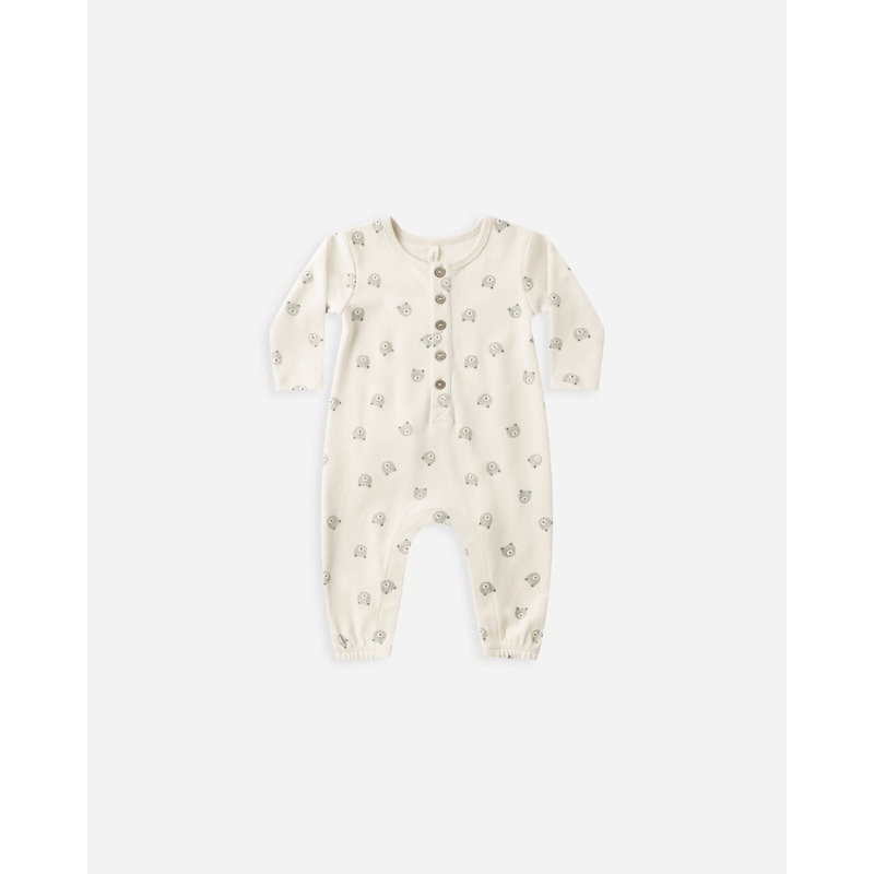 Long Sleeve Jumpsuit || Bears|Color|0-3M|3-6M|6-12M|12-18M|18-24M|2-3Y