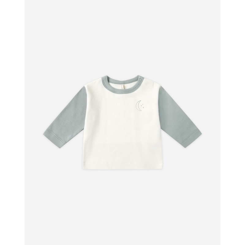 Long Sleeve Raglan Tee || Moon