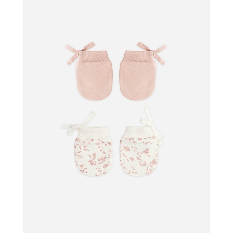 No Scratch Mittens, Set Of 2 || Rose, French Garden