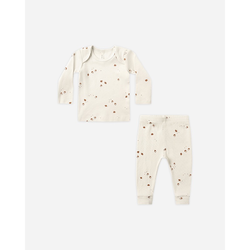 Ribbed Tee + Legging Set || Acorns