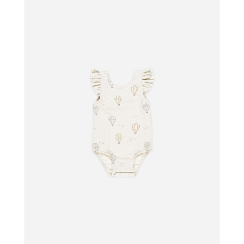 -Scoop Back One-Piece || Hot Air Balloons-