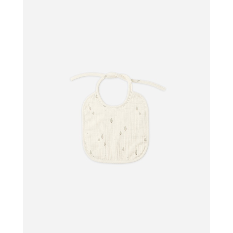 Woven Tie Bib || Trees|OS
