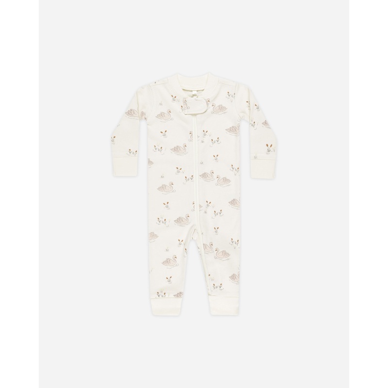 -Zip Longsleeve Sleeper || Swans-