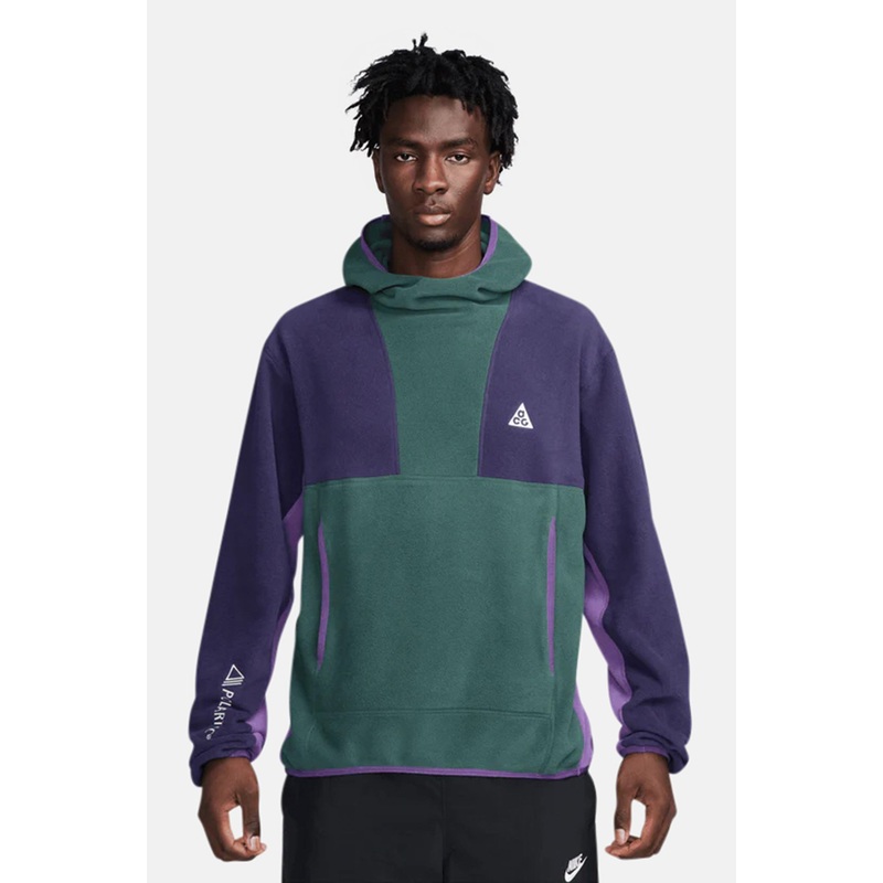 ACG Wolf Tree Men’s Pullover Hoodie Green/Purple