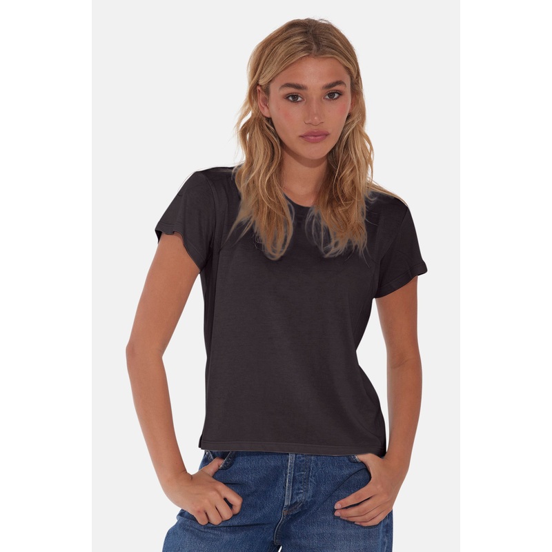 Bebe Lux Tee Bat Grey|XXS|XS|S|M|L