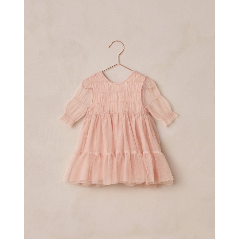 Coralie Dress | Rose|12M|18M|2Y|4Y|6Y|8Y|10Y|12Y