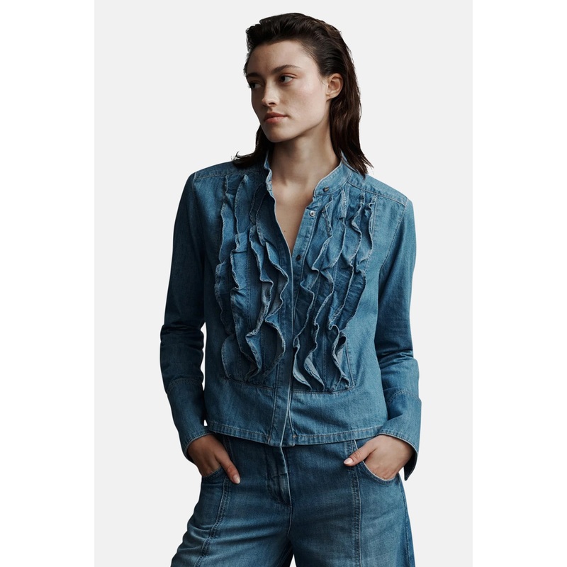 Denim Patti Top Vintage Wash|XS|S|M|L