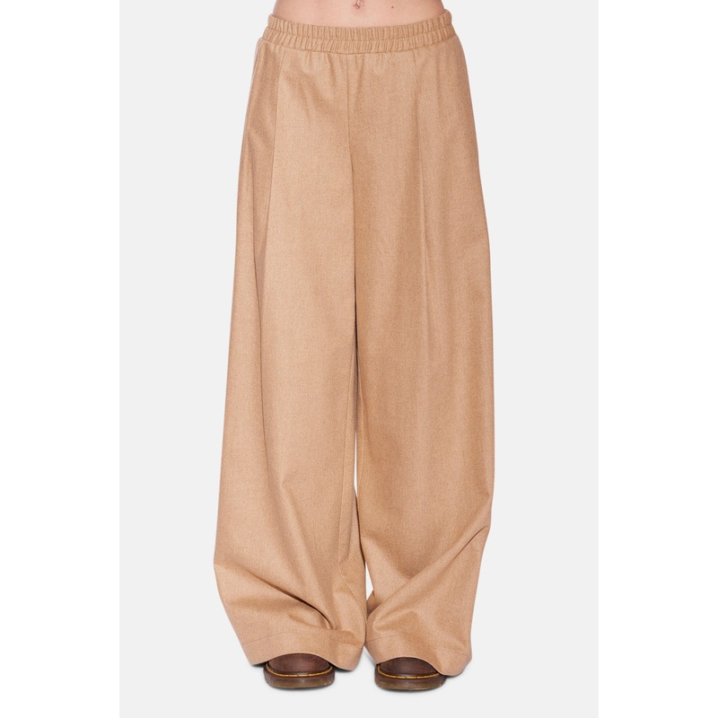Eva Pant In Wool Camel|XS|S|M|L|XL