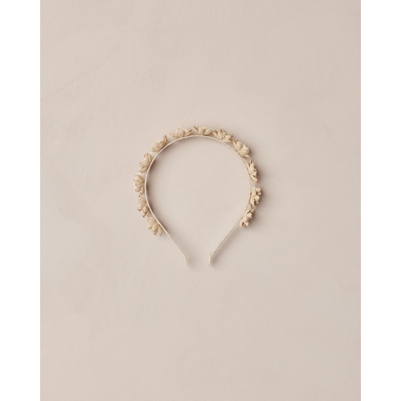 Floral Headband | Ecru|OS