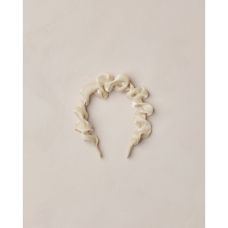 Gathered Headband | Ecru|OS