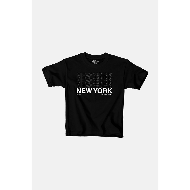 Kids New York or Nothing Tee Black