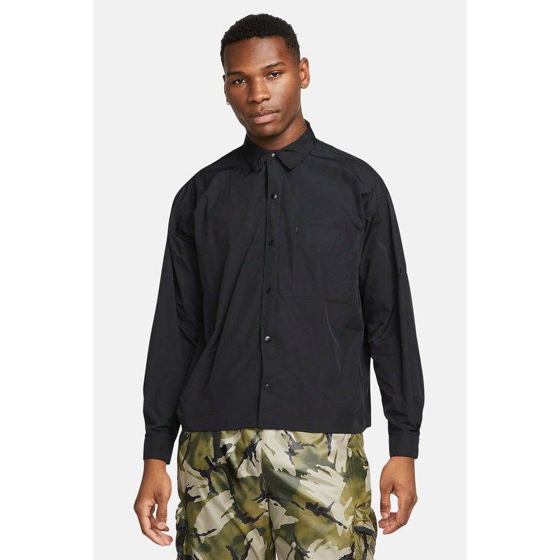 Men’s Sportswear Tech Pack Shirt Black