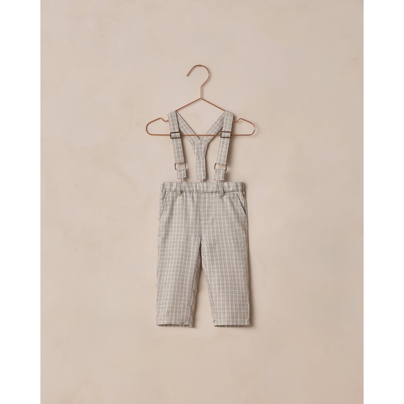 Suspender Pant | French Blue|12M|18M|2Y