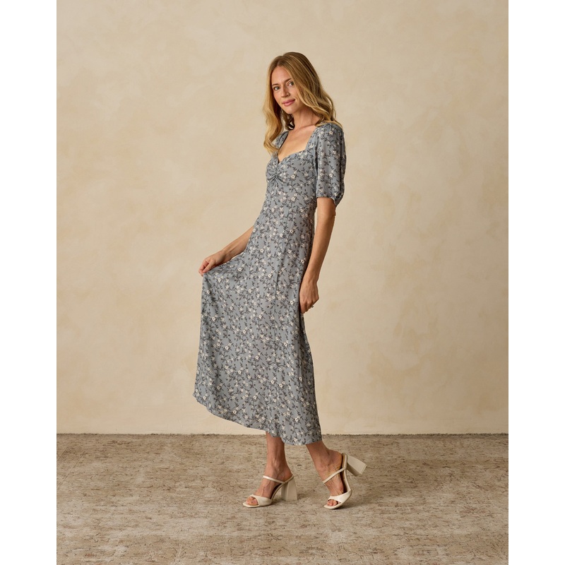 Violet Dress || French Blue Floral